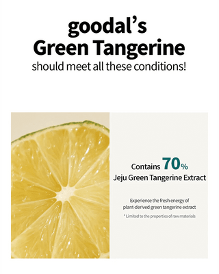 GOODAL Green Tangerine Vita c Dark Spot Serum - Kbeauty Canada