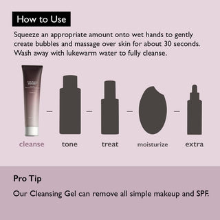 Haruharu Wonder Black Rice Moisture 5.5 Soft Cleansing Gel in 100mL bottle, showing the product and packaging.