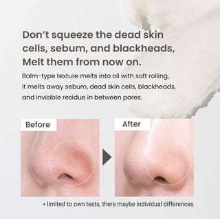 Heimish All Clean Balm 120ml cleansing balm in a white jar with a screw lid, designed for gentle facial cleansing.