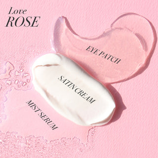 Heimish Bulgarian Rose Hydrogel Eye Patch with 60 patches, soothing eye treatment for hydration and freshness.