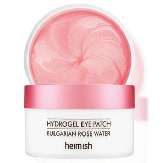 Heimish Bulgarian Rose Hydrogel Eye Patch, 60 pieces, soothing eye patches with rose extract for revitalized skin.