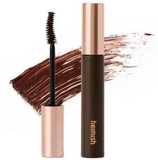 Heimish Dailism Smudge Stop Mascara 9g tube with black brush, designed for smudge-proof and volumizing eye makeup.
