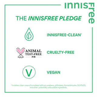 Innisfree No Sebum Mineral Powder in 5g container, beige loose powder for oil control and matte finish, close-up of the product.