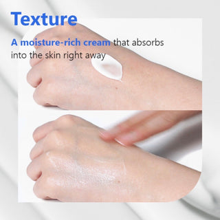 ISNTREE Hyaluronic Acid Moist Cream in 100mL jar, featuring a smooth, hydrating cream with visible packaging and product label.