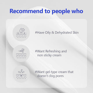 ISNTREE Hyaluronic Acid Aqua Gel Cream in 100mL jar, hydrating gel cream with hyaluronic acid for moisturized, glowing skin