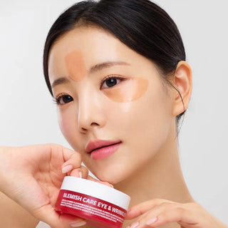 ISOI Blemish Care Eye & Wrinkle Patch showing clear, adhesive eye patches designed to reduce puffiness and fine lines.