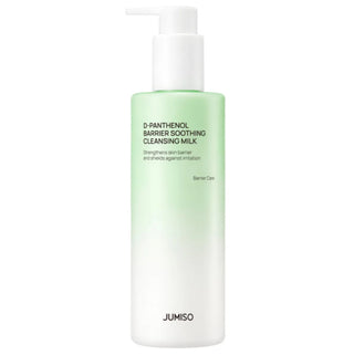 JUMISO D-Panthenol Barrier Soothing Cleansing Milk in a 300ml bottle, gentle cleanser for sensitive skin.