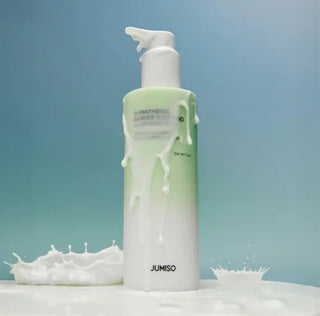 JUMISO D-Panthenol Barrier Soothing Cleansing Milk in a 300ml bottle, gentle cleanser with soothing and moisturizing properties.