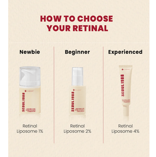 KSECRET SEOUL 1988 cream with retinal liposome 1% and fermented rice, 50mL, shown in a container with product packaging.