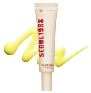 KSECRET Seoul 1988 Eye Cream with retinal liposomes and fermented bean extract in a 30mL jar, designed for eye skincare.