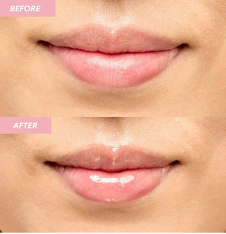 APIEU Honey and Milk Lip Oil in 40g container, showing the nourishing lip oil with honey and milk ingredients for soft lips.