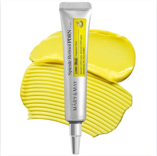 Mary&May Spicule Retinol PDRN 2000 Shot cream jar showing the white and gold packaging with product label.