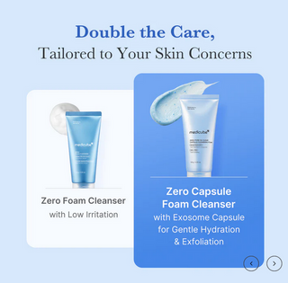 Medicube Zero Pore Clearing Capsule Cleansing Foam 120g, creamy facial cleanser with pore-refining formula and capsule technology.