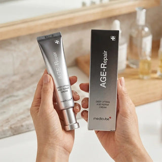 Medicube Deep Lifting Age Repair Cream 30mL jar for facial skincare