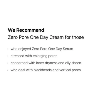 Medicube Zero Pore One Day Cream in 50ml jar, facial cream with pore-refining formula, smooth and hydrate skin