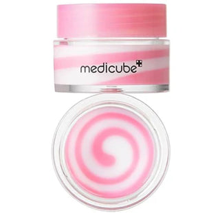 Medicube PDRN Lip Sleeping Mask in 10g jar, smooth lip mask with nourishing ingredients for overnight hydration and repair.