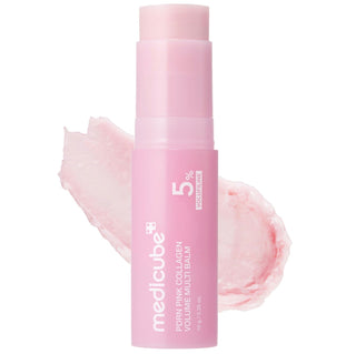 Medicube PDRN Pink Collagen Volume Multi Balm in 10g jar, a nourishing skin balm with collagen and PDRN for skin hydration and volume.