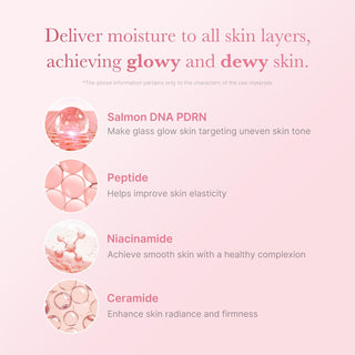 Medicube PDRN Pink Niacinamide Milky Toner in a 150mL bottle, showing the toner with a soft pink hue and sleek packaging.