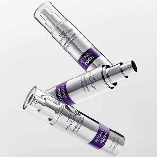 MISSHA Time Revolution Retinol 1000 Spicule Serum 50ml bottle with a sleek pump dispenser and minimalist label design.