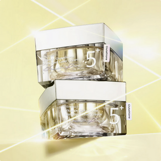 Numbuzin No.5 Vitamin Glutathione dark spot laser cream in 50mL jar, featuring a smooth cream texture and sleek packaging.