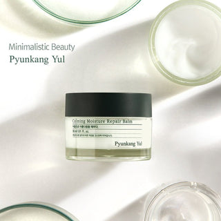 PYUNKANG YUL Calming Moisture Repair Balm in 30ml jar, nourishing skin balm with soothing ingredients for hydration and repair.