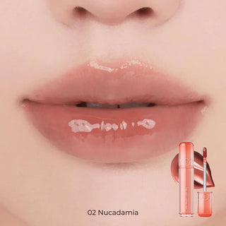 Rom&nd the Juicy Lasting Tint lip tint in 3.5g, featuring a vibrant, glossy finish with a natural, juicy color on the lips.