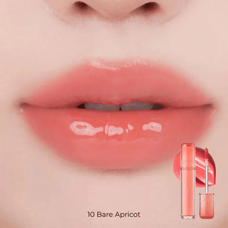 rom&nd the Juicy Lasting Lip Tint in 3.5g, showing the vibrant lip tint tube with colorful packaging and the product label.