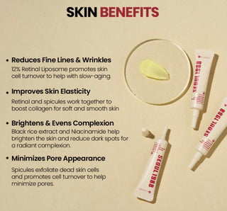 KSECRET Seoul 1988 Advanced Shot retinal liposome anti-aging serum with black rice extract, featuring a sleek dropper bottle.