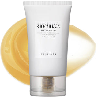 Skin1004 Madagascar Centella Soothing Cream moisturizer in a 30ml jar, designed for gentle, hydrating skin care.