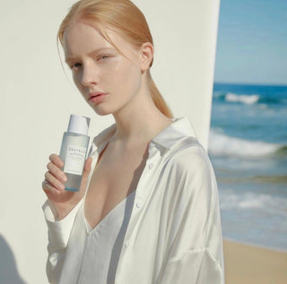 Skin1004 Madagascar Centella Hyalu-Cica Brightening Toner bottle, lightweight skincare toner with centella and hyalu-cica ingredients.