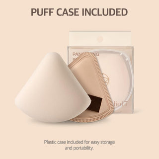 Studio 17 Pang Pang Triangle Puff makeup tool, soft sponge applicator for blush and foundation application.