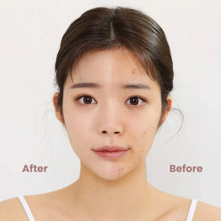 TIRTIR Mask Fit Red Cushion Foundation makeup compact with red cushion, open to reveal foundation inside.