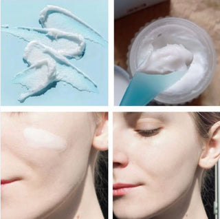 Tocobo Multi Ceramide Facial Cream 50mL jar with white lid and smooth cream texture, designed for moisturizing and skin barrier support.