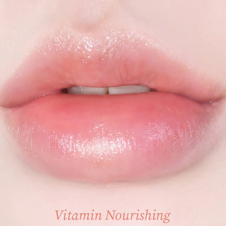 Tocobo Vitamin Nourishing Lip Balm in 3.5g container, smooth texture with moisturizing and nourishing properties for lips
