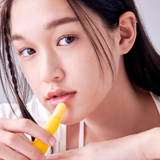 Tocobo Vitamin Nourishing Lip Balm 3.5g tube showing the product with a smooth, moisturizing texture and packaging.