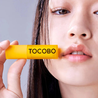 Tocobo Vitamin Nourishing Lip Balm in 3.5g tube, smooth texture and natural shine for moisturized lips