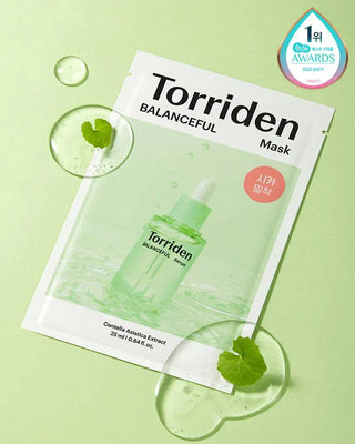 TORRIDEN Balanceful Cica Mask 27mL - Kbeauty Canada
