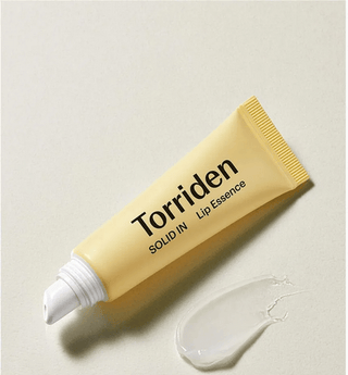 Torriden Solid-In Ceramide Lip Essence in 11ml bottle, moisturizing lip treatment with soothing ceramide for dry lips.