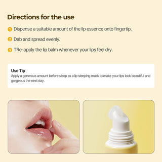 Torriden Solid-In Ceramide Lip Essence in 11mL tube, moisturizing lip treatment with nourishing ceramide for smooth lips