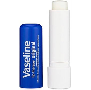 Vaseline Lip Therapy Stick 4.6g with two scented variants, moisturizing lip balm in a portable stick format.