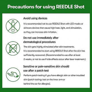 VT Cosmetics Reedle Shot 100 Stick Pouch with 10 2mL serum and cream sticks in a portable pouch