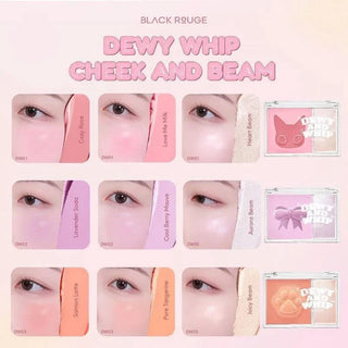 Black Rouge Dewy Whip Cheek and Beam - Kbeauty Canada