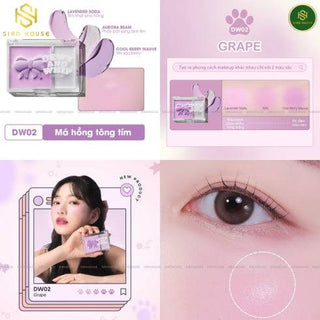 Black Rouge Dewy Whip Cheek and Beam - Kbeauty Canada